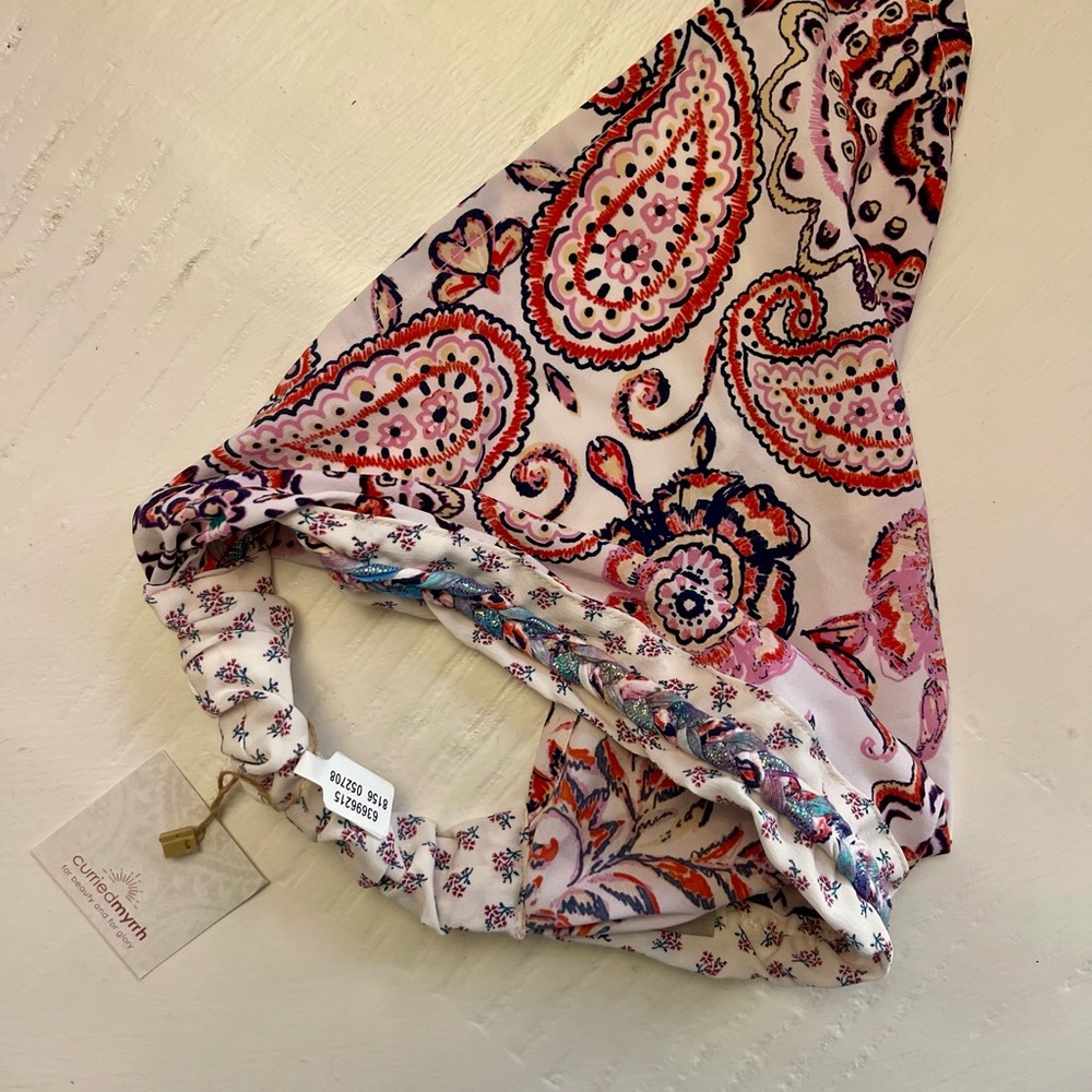 Soft floral printed headband / hair scarf!